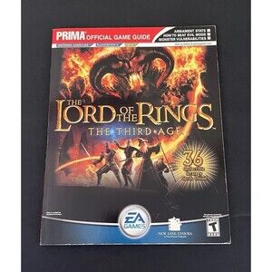 The Lord of the Rings The Third Age Prima Official Game Guide w/ 36 Cards